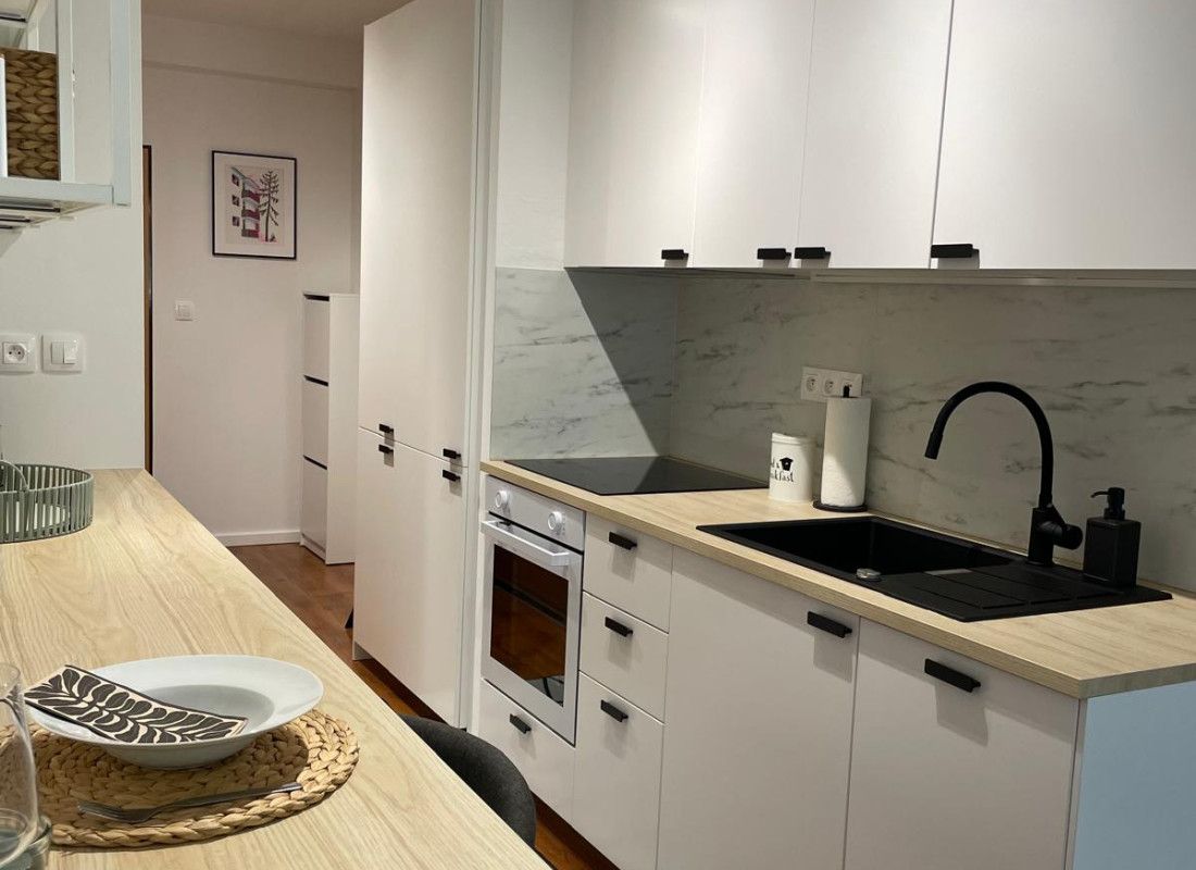 Pekný 1,5 izbový byt so záhradou vo Vajnoroch