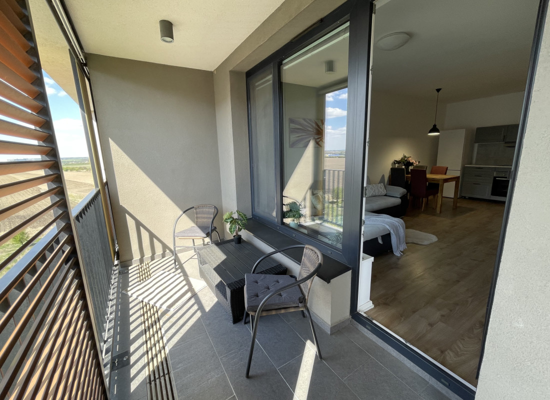 Moderný 2-izbový byt s veľkorysou lodžiou (12 m²) | BORY | parkovanie