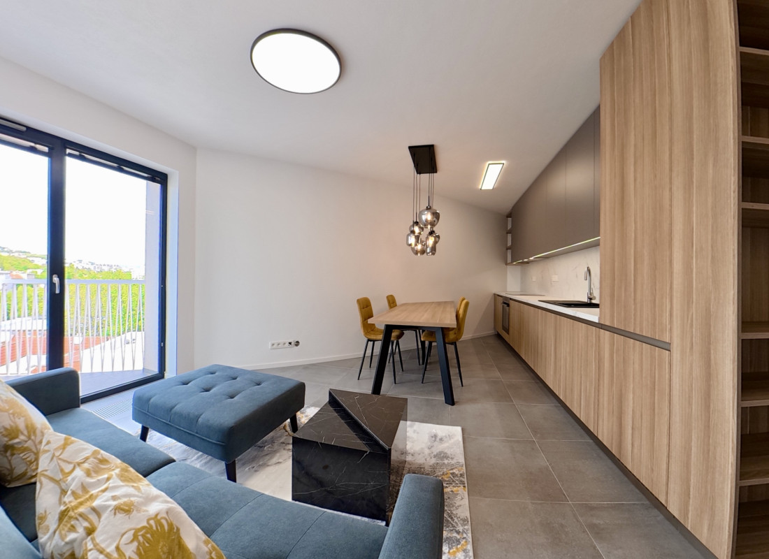 Pekný 3-izbový byt v modernej novostavbe na Ľadovej  ulici – Bratislava I - VIDEO