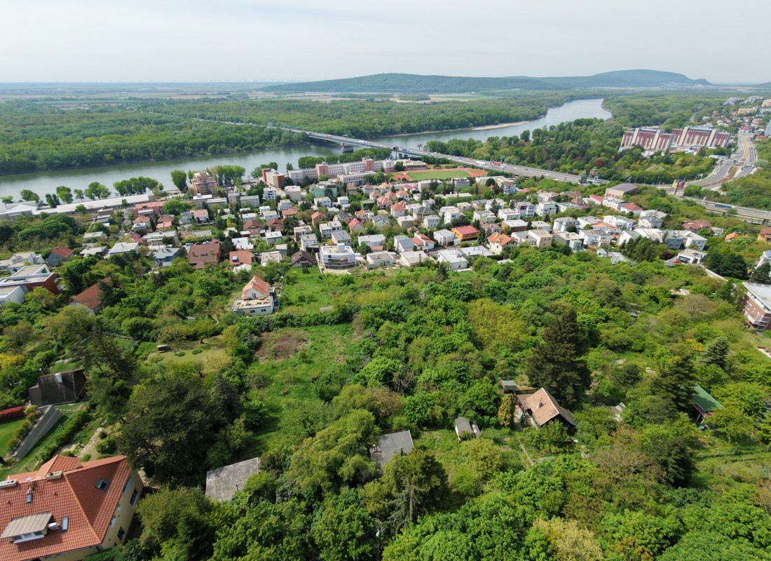 Dva susediace pozemky na Hradnom kopci. Bôrik, Bratislava