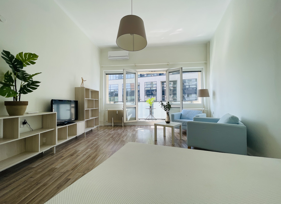 PRIESTRANNÝ 1-IZBOVÝ BYT S BALKÓNOM A KLIMATIZÁCIOU -  LEGIONÁRSKA ULICA, BRATISLAVA