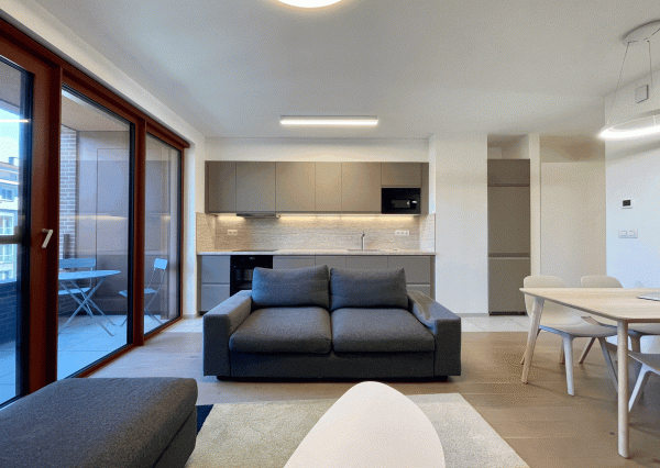 3 izbový byt v novostavbe ZWIRN s parkingom - VIDEO